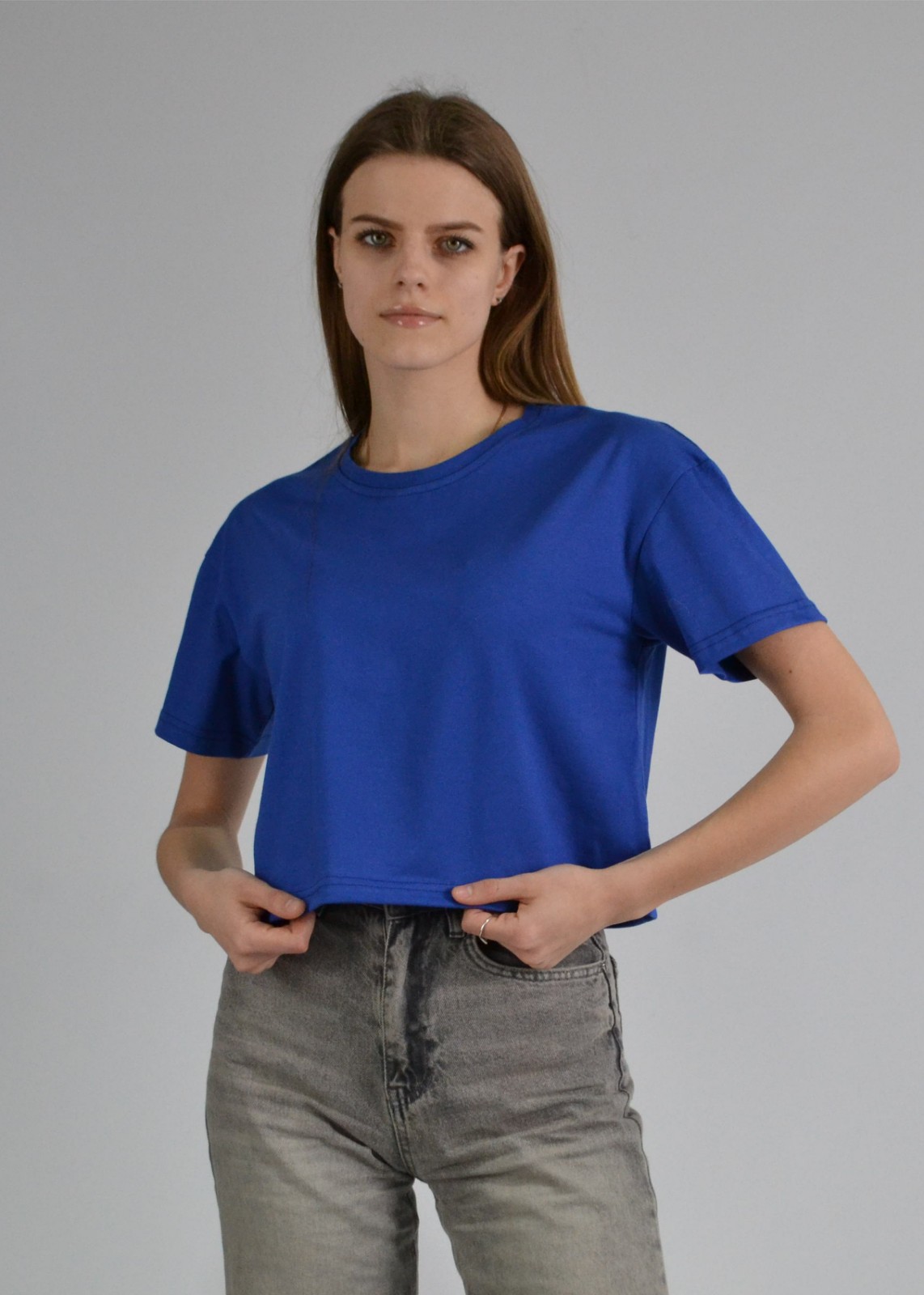 Кроп топ преміум електрик S-XL